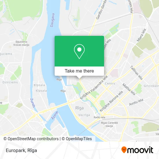 Europark map
