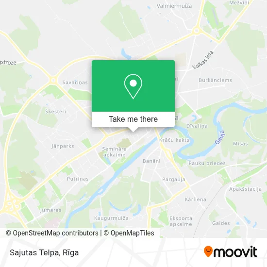 Sajutas Telpa map