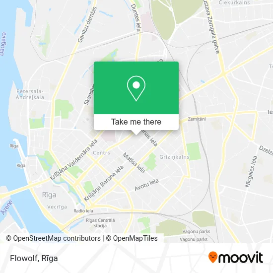 Flowolf map