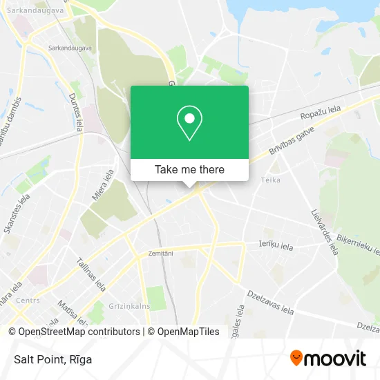 Salt Point map