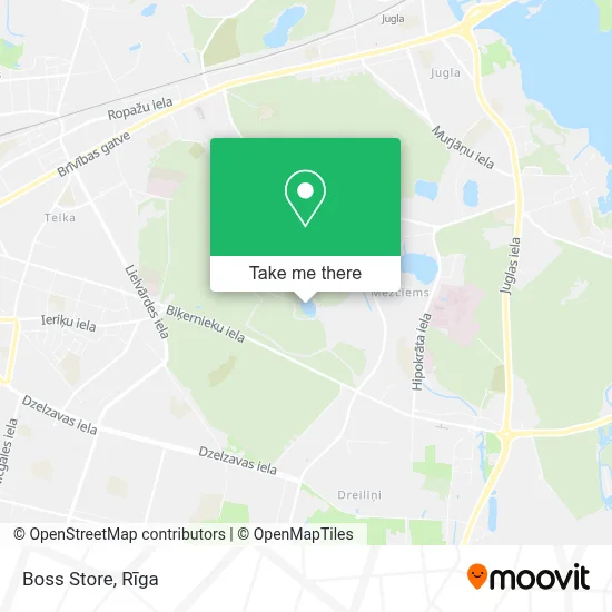 Boss Store map