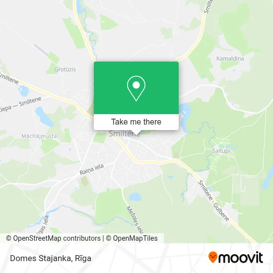 Domes Stajanka map