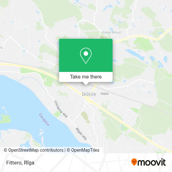 Fittero map