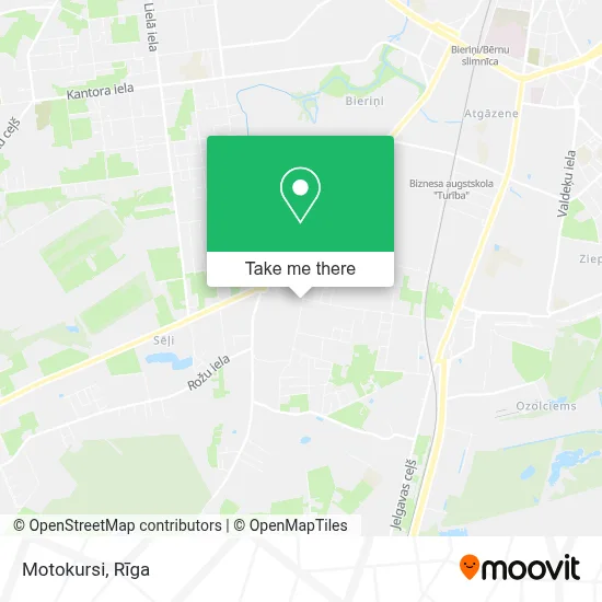 Motokursi map