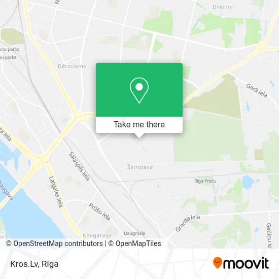 Kros.Lv map