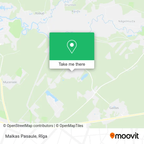 Malkas Pasaule map
