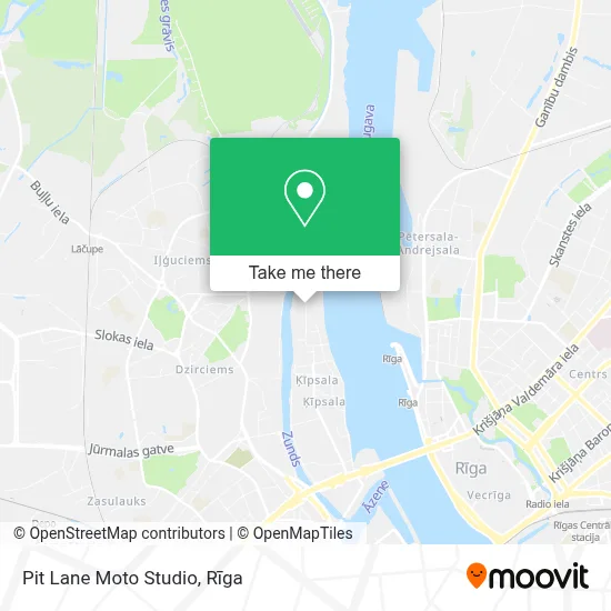 Pit Lane Moto Studio map