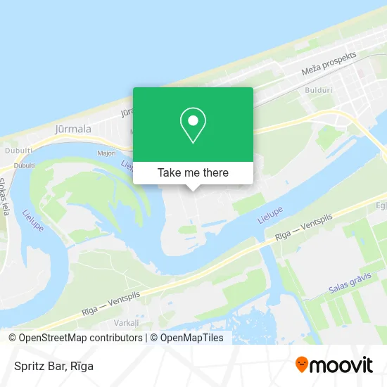 Spritz Bar map