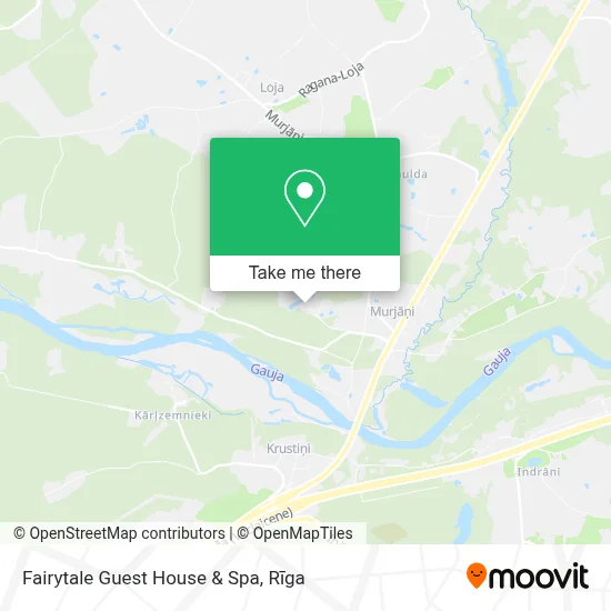 Fairytale Guest House & Spa map