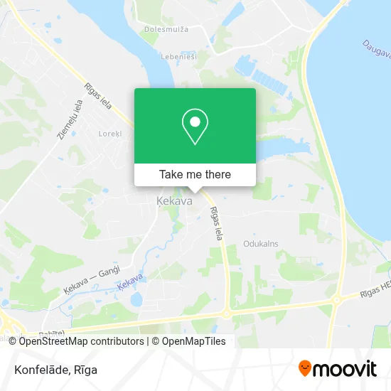 Konfelāde map
