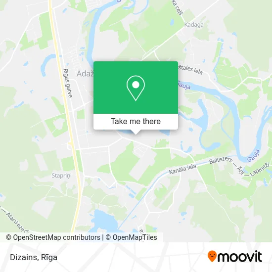Dizains map