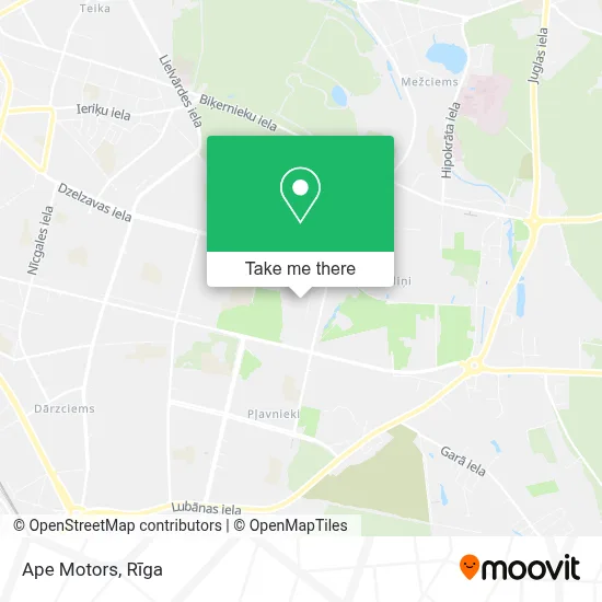 Ape Motors map
