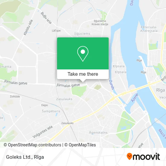 Goleks Ltd. map