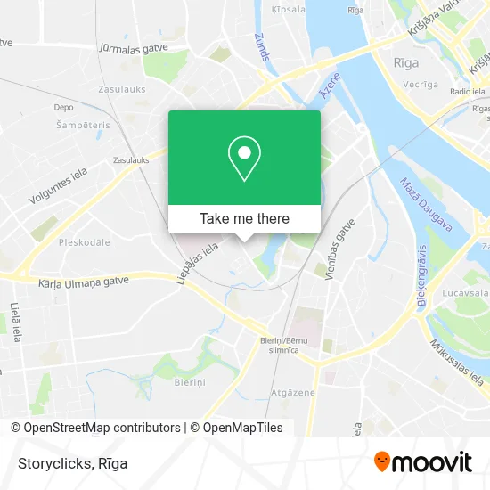 Storyclicks map
