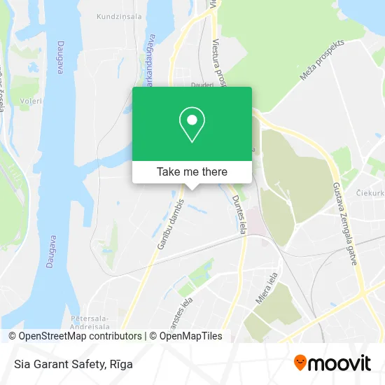 Sia Garant Safety map