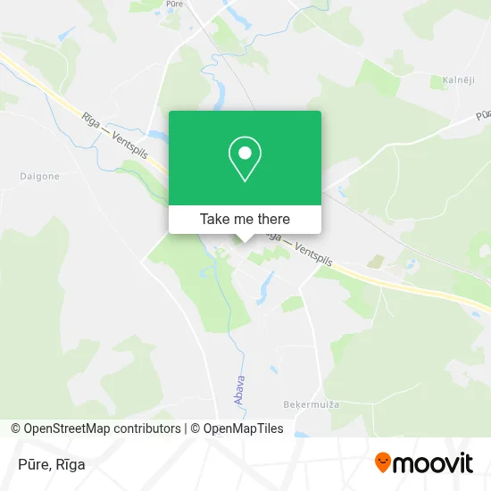 Pūre map