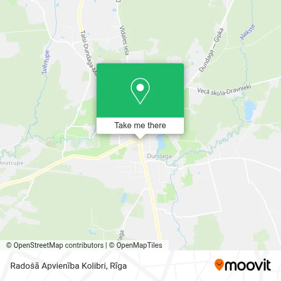 Radošā Apvienība Kolibri map