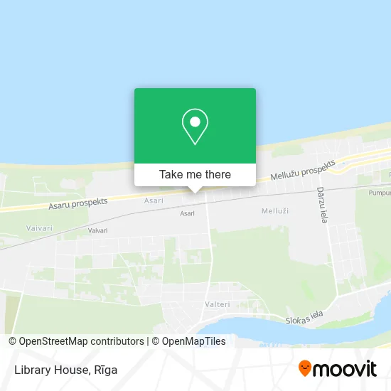 Library House map