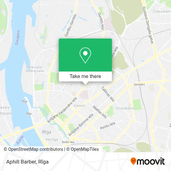 Aphill Barber map