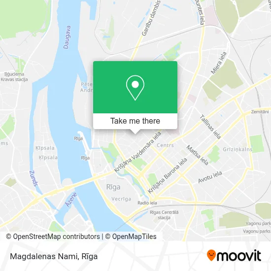 Magdalenas Nami map