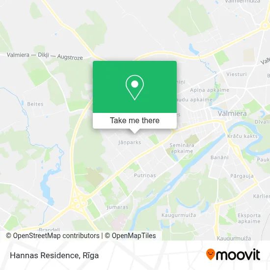 Hannas Residence map