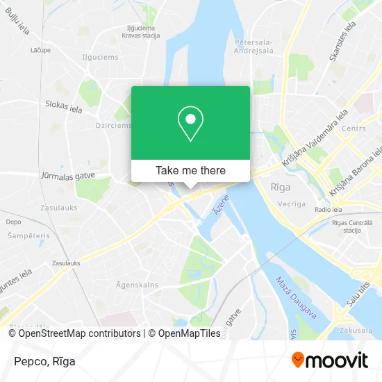 Pepco map