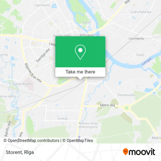 Storent map