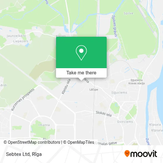 Sebtex Ltd map