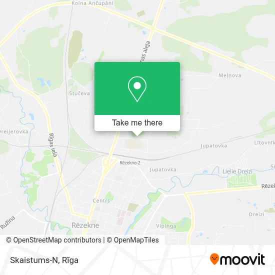 Skaistums-N map