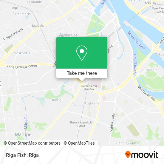 Riga Fish map