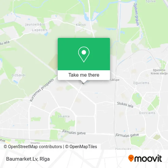 Baumarket.Lv map