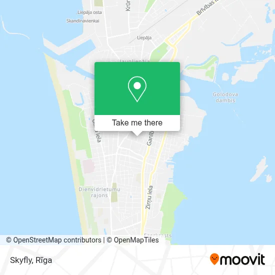 Skyfly map