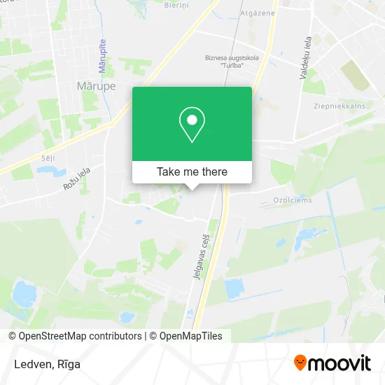 Ledven map