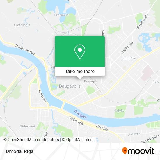 Dmoda map