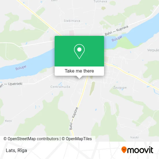 Lats map