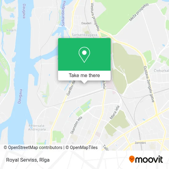 Royal Serviss map