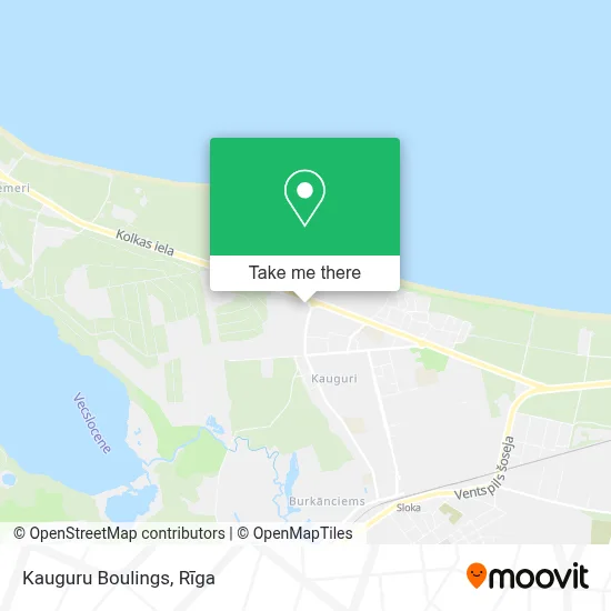 Kauguru Boulings map