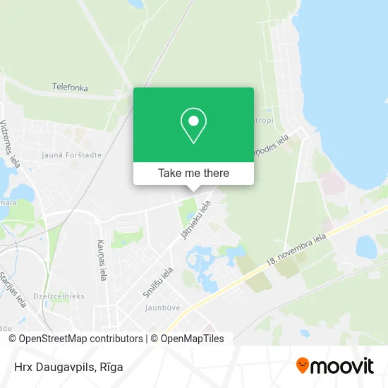 Hrx Daugavpils map