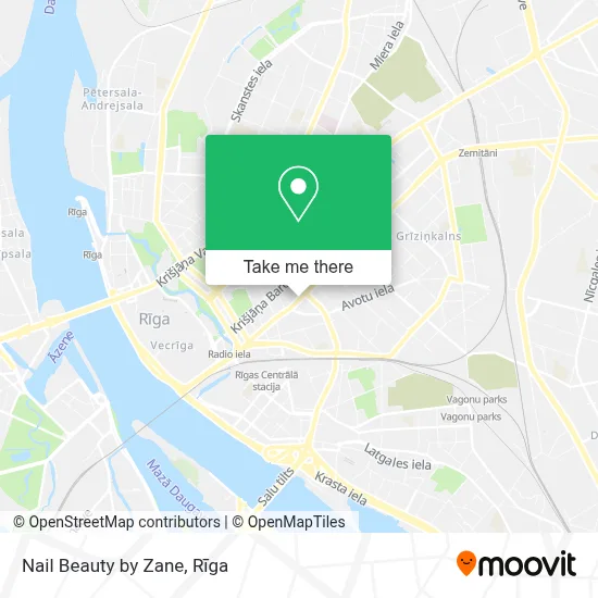 Nail Beauty by Zane map
