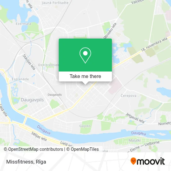 Missfitness map