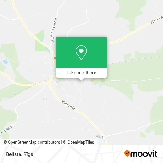 Belista map