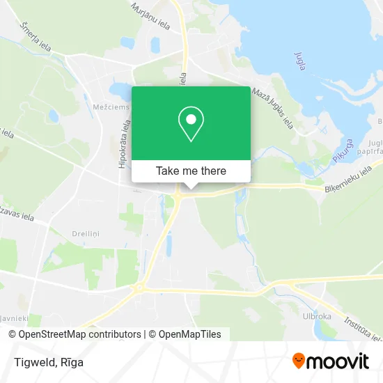 Tigweld map