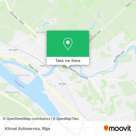 Klimat Autoserviss map