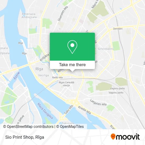 Sio Print Shop map