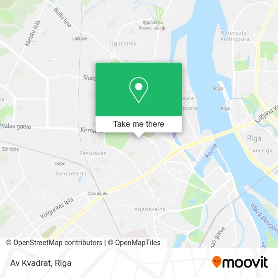 Av Kvadrat map
