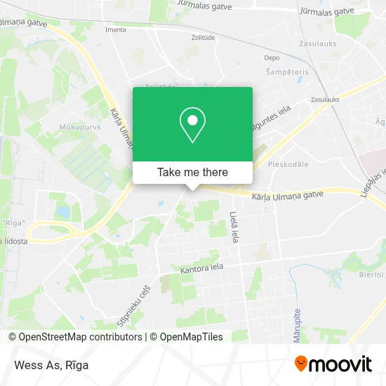 Wess As map
