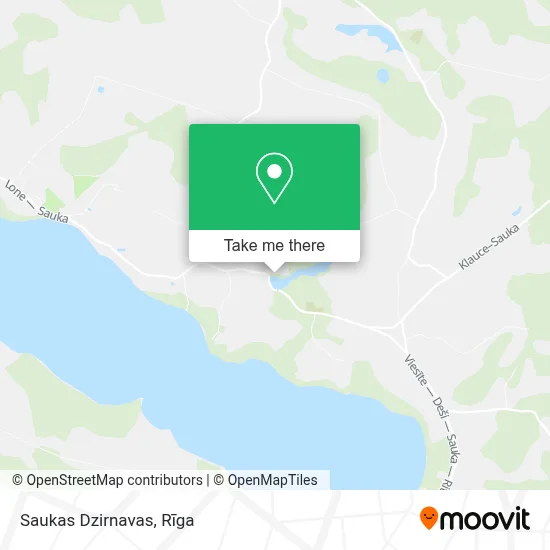 Saukas Dzirnavas map