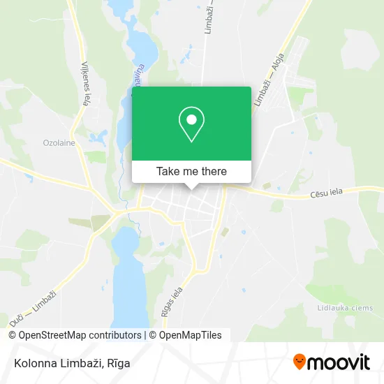 Kolonna Limbaži map
