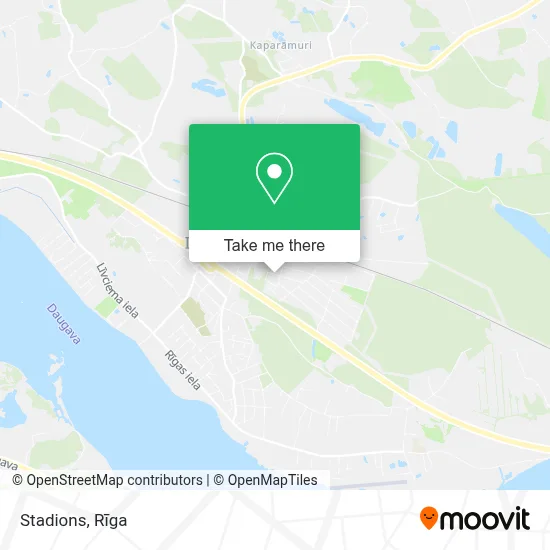 Stadions map
