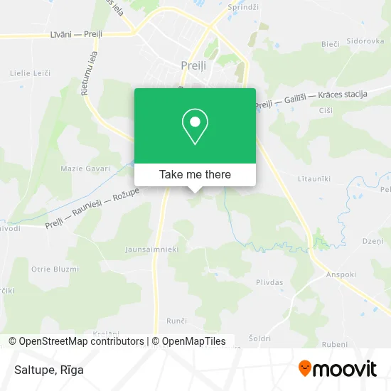Saltupe map